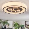 Jalon Deckenleuchte LED Weiß, 1-flammig, Fernbedienung