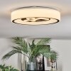 Jalon Deckenleuchte 38,5 cm LED Weiß, 1-flammig, Fernbedienung