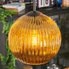 Koyoto Hängeleuchte Glas 20 cm Gold, 4-flammig