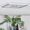 Simonstorp Deckenleuchte LED Silber, Weiß, 1-flammig