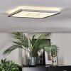 Simonstorp Deckenleuchte LED Silber, Weiß, 1-flammig