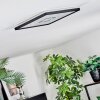 Simonstorp Deckenleuchte LED Schwarz, Weiß, 1-flammig