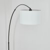 Bassagoda Stehleuchte 35 cm Chrom, Schwarz, 1-flammig