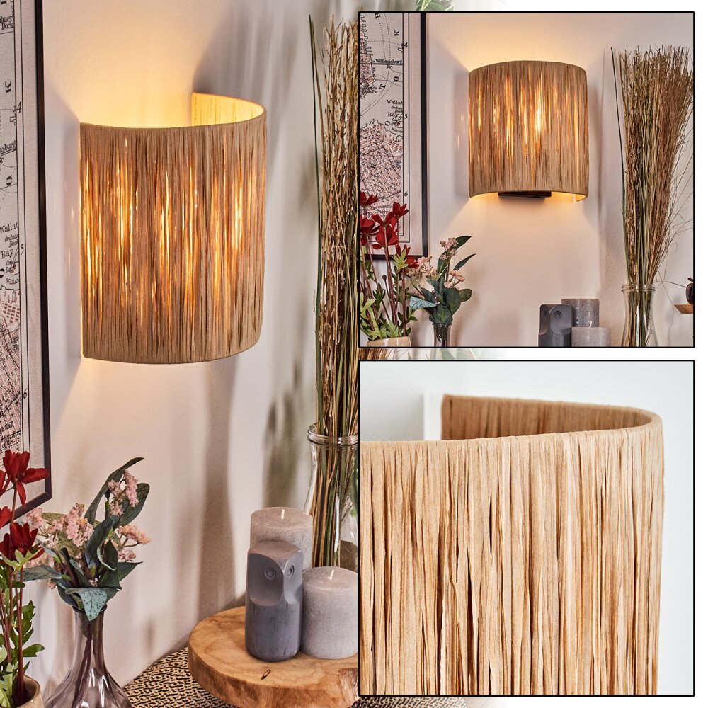 Cardeal Wandleuchte Schwarz, 1-flammig main product photo