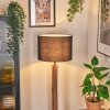 Bassagoda Stehleuchte 40 cm Naturfarben, Schwarz, 1-flammig