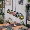Gastor Pendelleuchte Glas 15 cm Blau, Chrom, Grün, Kupferfarben, Rauchfarben, 5-flammig