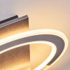 Lidor Deckenleuchte LED Schwarz, Silber, 1-flammig