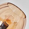 Koyoto Stehleuchte Glas 15 cm Bernsteinfarben, 3-flammig