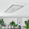Simonstorp Deckenleuchte LED Silber, Weiß, 1-flammig