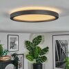 Xarel Deckenleuchte LED Schwarz, 1-flammig