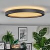 Xarel Deckenleuchte LED Schwarz, 1-flammig