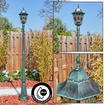 Hongkong Kandelaber Grün, Schwarz, 1-flammig Hongkong Kandelaber Grün, Schwarz, 1-flammig