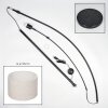 Bassagoda Stehleuchte 35 cm Schwarz, 1-flammig