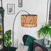 Cando Stehleuchte 40 cm Chrom, Schwarz, 1-flammig