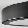 Isela Deckenleuchte LED Schwarz, 1-flammig