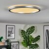 Xarel Deckenleuchte LED Silber, 1-flammig