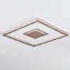 Ilion Deckenleuchte LED Nickel-Matt, Weiß, 1-flammig