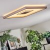 Ilion Deckenleuchte LED Nickel-Matt, Weiß, 1-flammig
