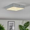 Elmar Deckenleuchte LED Silber, 1-flammig