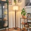 Soungou Stehleuchte 38 cm Naturfarben, Schwarz, 1-flammig