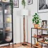 Soungou Stehleuchte 38 cm Naturfarben, Schwarz, 1-flammig