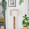 Bassagoda Stehleuchte 35 cm Naturfarben, Schwarz, 1-flammig