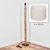 Bassagoda Stehleuchte 35 cm Naturfarben, Schwarz, 1-flammig