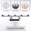 Koyoto Pendelleuchte Glas 15 cm Bernsteinfarben, Klar, Rauchfarben, 5-flammig