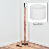 Bassagoda Stehleuchte 40 cm Naturfarben, Schwarz, 1-flammig