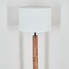 Bassagoda Stehleuchte 40 cm Naturfarben, Schwarz, 1-flammig