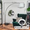 Bassagoda Stehleuchte 45 cm Chrom, Schwarz, 1-flammig