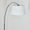 Bassagoda Stehleuchte 45 cm Chrom, Schwarz, 1-flammig