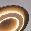 Lidor Deckenleuchte LED Schwarz, 1-flammig