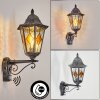 Lignac Außenwandleuchte Schwarz, Silber, 1-flammig, Bewegungsmelder Lignac Außenwandleuchte Schwarz, Silber, 1-flammig, Bewegungsmelder