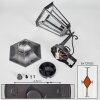 Lignac Außenwandleuchte Schwarz, Silber, 1-flammig, Bewegungsmelder Lignac Außenwandleuchte Schwarz, Silber, 1-flammig, Bewegungsmelder