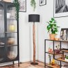 Bassagoda Stehleuchte 35 cm Naturfarben, Schwarz, 1-flammig