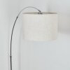 Bassagoda Stehleuchte 40 cm Chrom, Schwarz, 1-flammig