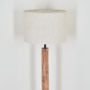 Bassagoda Stehleuchte 40 cm Naturfarben, Schwarz, 1-flammig