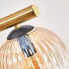 Koyoto Deckenleuchte Glas 15 cm Gold, Schwarz, 10-flammig