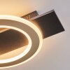 Lidor Deckenleuchte LED Schwarz, 1-flammig