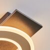 Lidor Deckenleuchte LED Chrom, Schwarz, 1-flammig