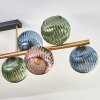 Koyoto Deckenleuchte Glas 15 cm Gold, Schwarz, 10-flammig