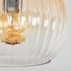 Koyoto Deckenleuchte Glas 15 cm Bernsteinfarben, Klar, 5-flammig