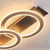 Lidor Deckenleuchte LED Schwarz, 1-flammig