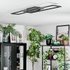 Manor Deckenleuchte LED Schwarz, 1-flammig, Fernbedienung