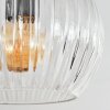Koyoto Deckenleuchte Glas 15 cm Bernsteinfarben, Klar, Rauchfarben, 5-flammig