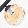 Koyoto Deckenleuchte Glas 15 cm Bernsteinfarben, 6-flammig