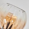 Koyoto Stehleuchte Glas 15 cm Bernsteinfarben, Klar, 5-flammig