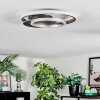 Lynor Deckenleuchte LED Anthrazit, Schwarz, 1-flammig