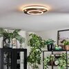 Lynor Deckenleuchte LED Anthrazit, Schwarz, 1-flammig